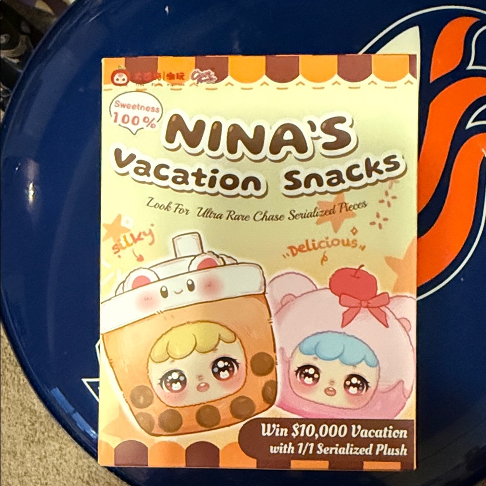 Nina's Vacation Snacks plush blind box from Cureplaneta